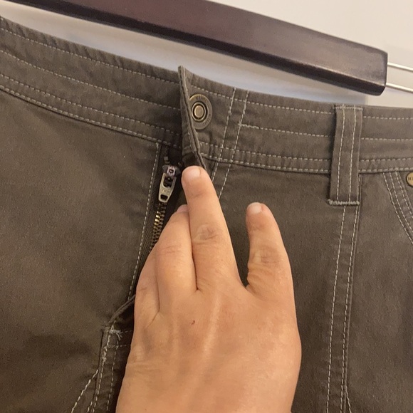 Kuhl Splash Skirt Womens 6 Brown Khaki Cotton Stretch Gorpcore Hiking Camping - Picture 3 of 10